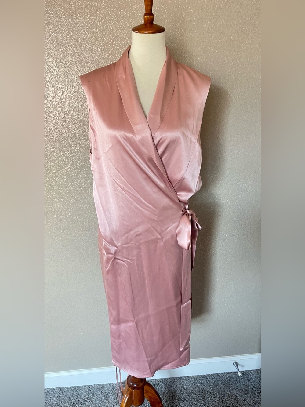 Michelle Mason Silk wrap dress 8